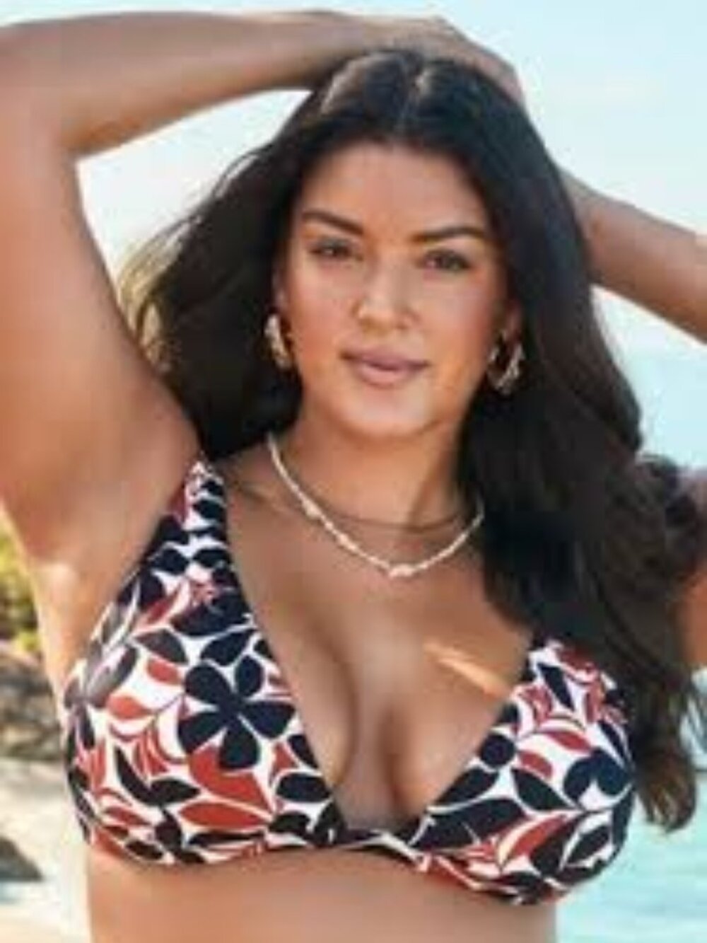 Swimwear for All Plunging Triangle Bikini Top
